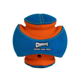 Chuck It! Giggle Kick Fetch Pelota para perros pequeños